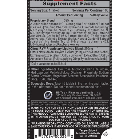 Hi-Tech Pharmaceuticals - Lipodrene Xtreme