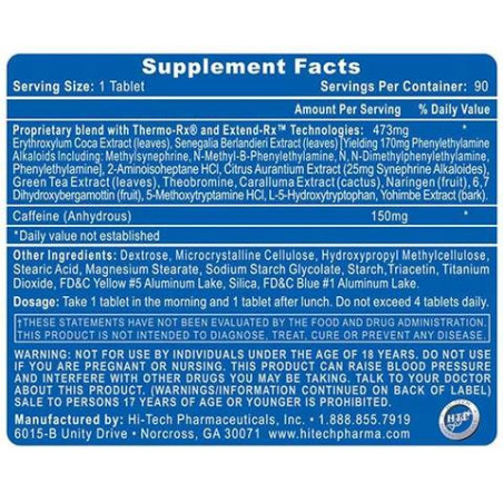 Hi-Tech Pharmaceuticals - Lipodrene Elite